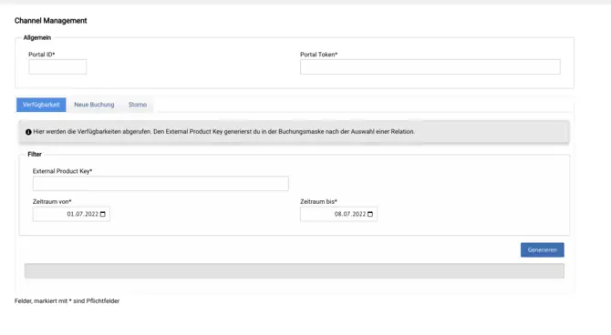 Portal Self Testing Tool