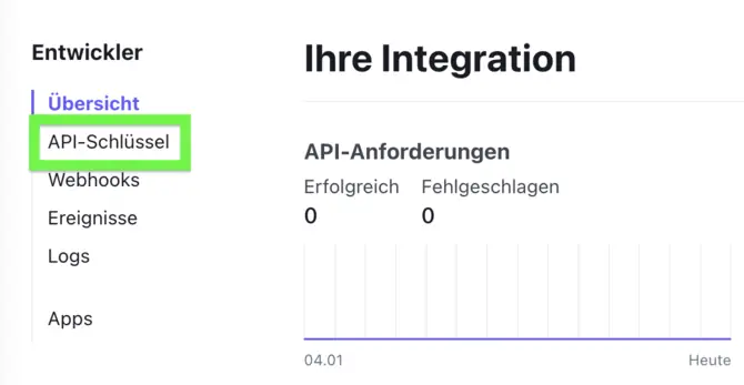 API-Schlüssel