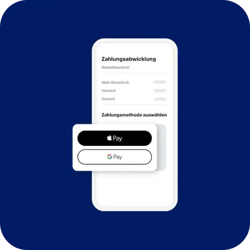 Apple Pay and Google Pay with PayPal and Travelmanager