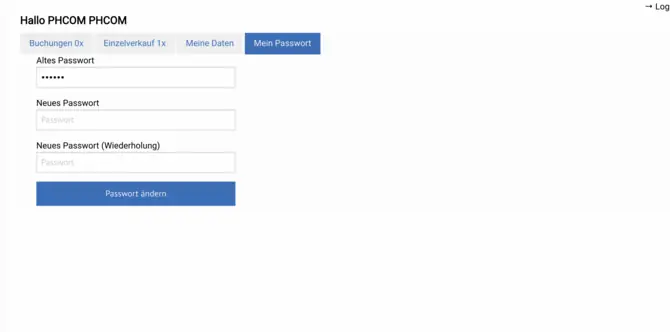 Assign a new password