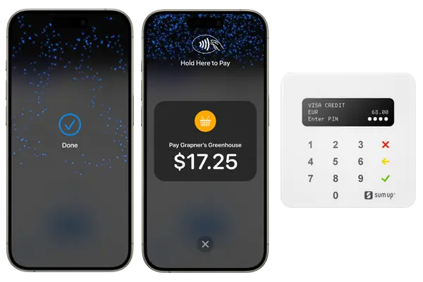 Betragsübergabe an SumUp über iOS-Geräte