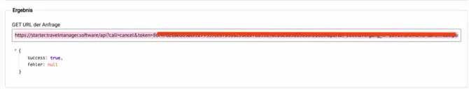 Block Resource Self Testing Journey Result Cancellation