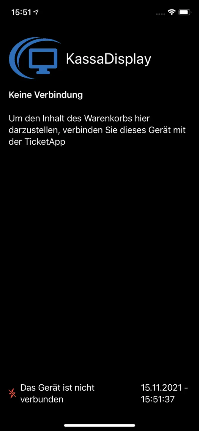 KassaDisplay Startseite