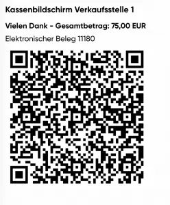 Receipt page