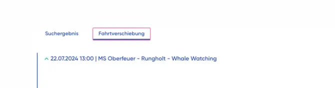 Tab Fahrtverschiebung