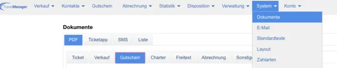 Verwaltung - Einzelverkauf