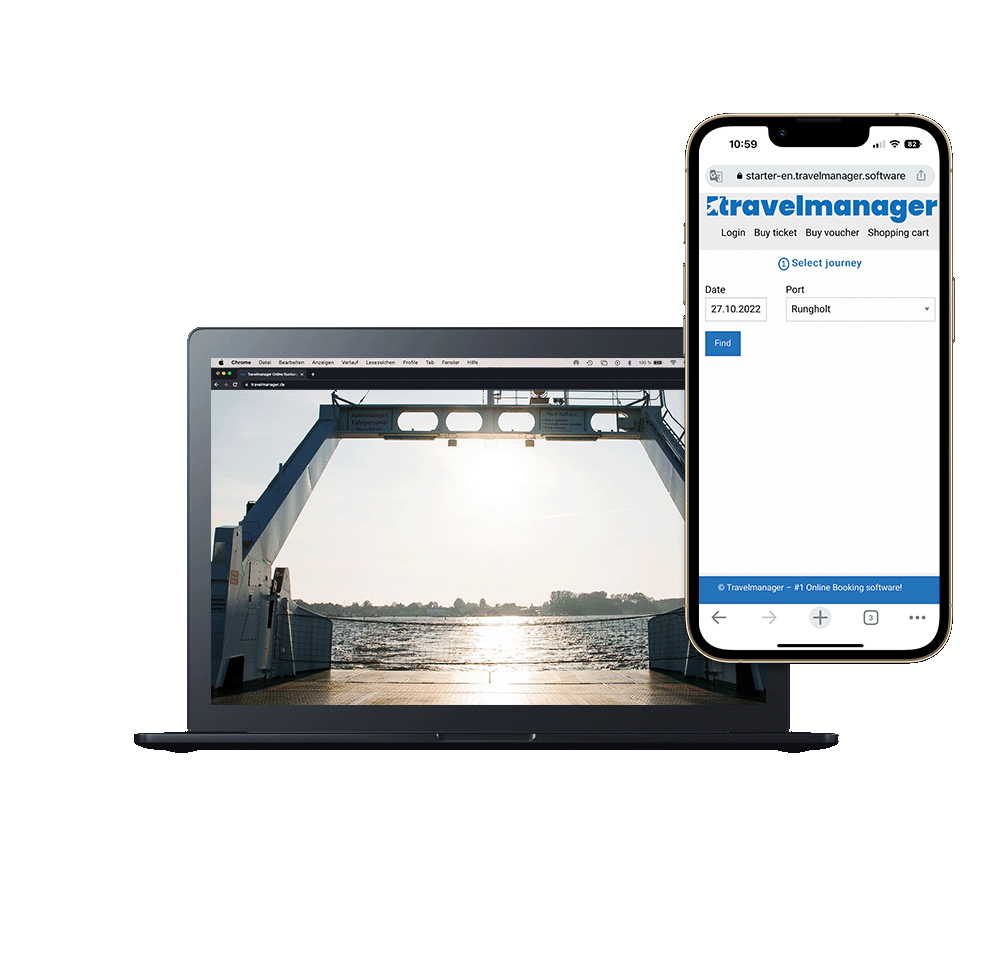 Buchungssystem für Fähren