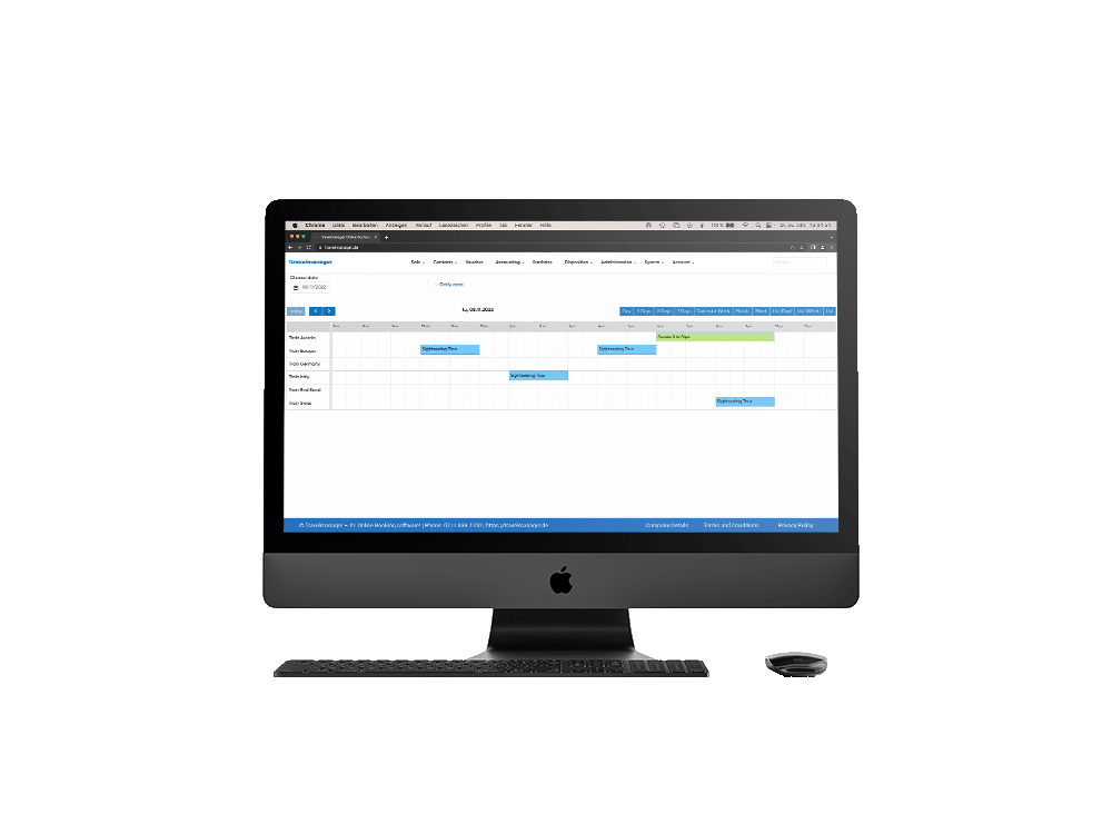 Disposition Bahn Buchungssoftware Travelmanager